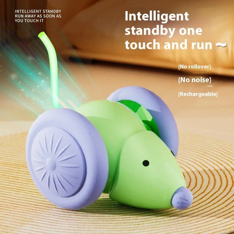 Pet Toys Interactive Cat Toy Electric Mouse Car Trendarium