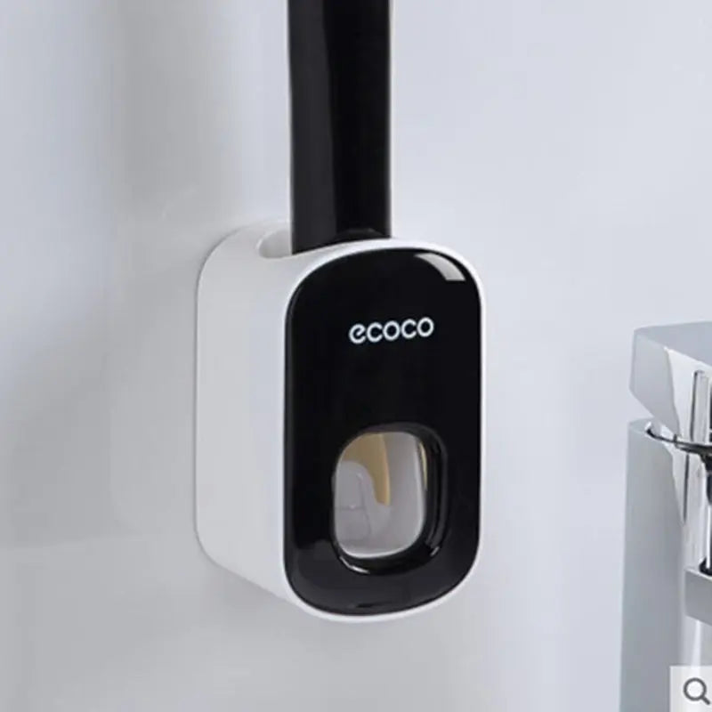 Wall Mounted Automatic Toothpaste Holder Bathroom Accessories Set Dispenser Trendarium