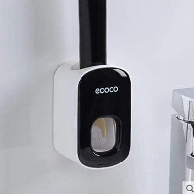Wall Mounted Automatic Toothpaste Holder Bathroom Accessories Set Dispenser Trendarium