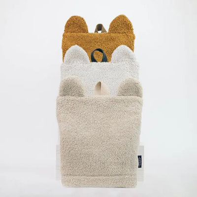 Kids Backpack Teddy - Grey