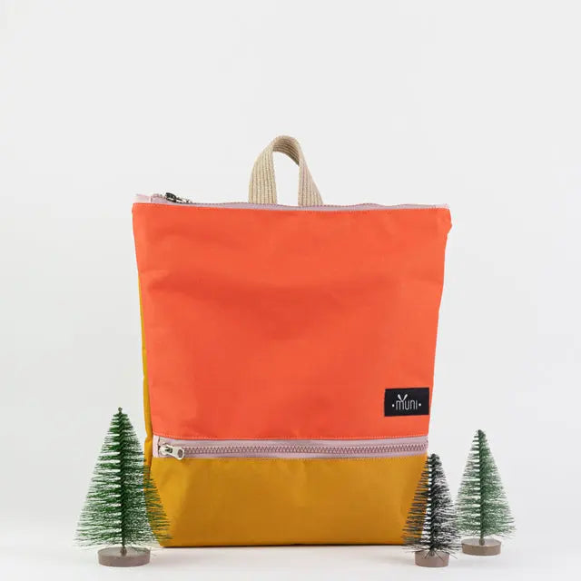 Waterproof Kids Backpack - Orange&Yellow