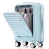 Deluxe Cabin Luggage – 20” Front-Opening, TSA Approved & USB Charging Trendarium