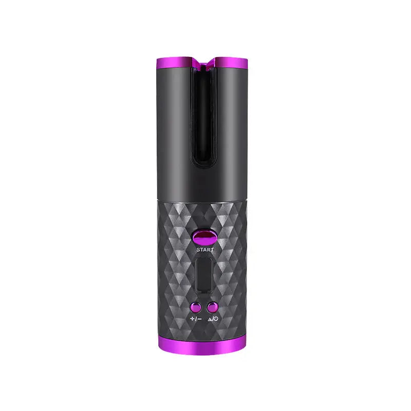 Rechargeable Automatic Hair Curler – Portable Ceramic Styler with LCD Display Trendarium