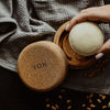 Solid Hair-Care Set with Corkwood Travel Cases
