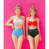 RetroDuo™ – Ruffle High-Waist Bikini Set Trendarium