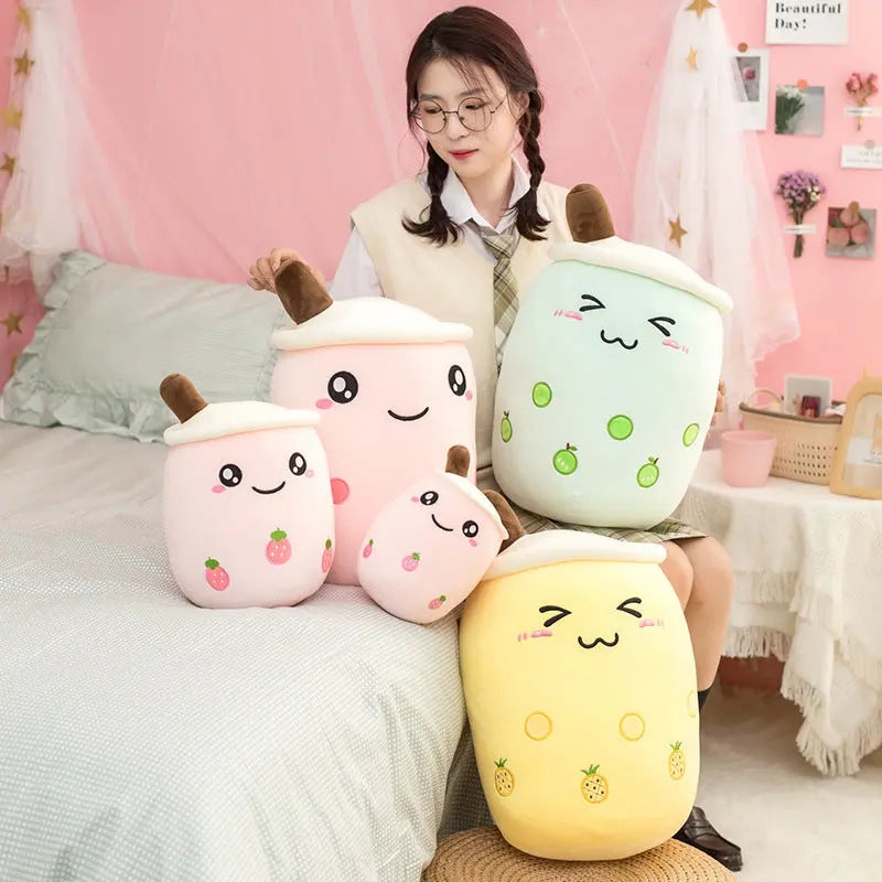 Pearl Milk Tea Pillow Plush Toy Trendarium