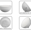 GlowHue™ Smart RGB Mood Lamp – Bluetooth-Controlled Ambient Lighting for Desk, Bedroom & Living Room Trendarium