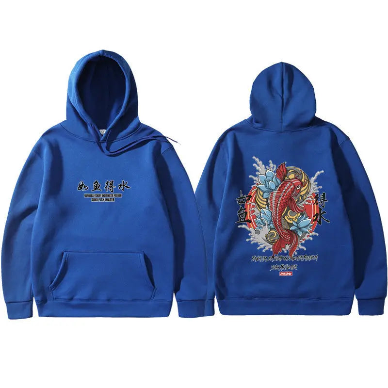 Koi Blaze Ukiyoe Streetwear Trendarium