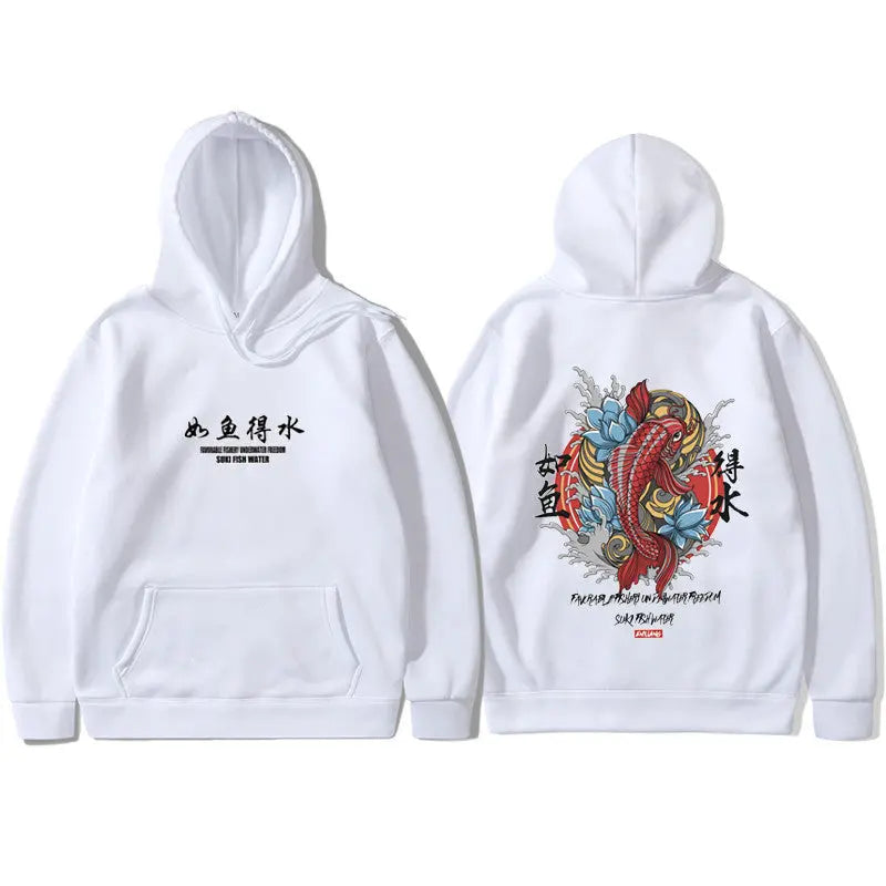 Koi Blaze Ukiyoe Streetwear Trendarium