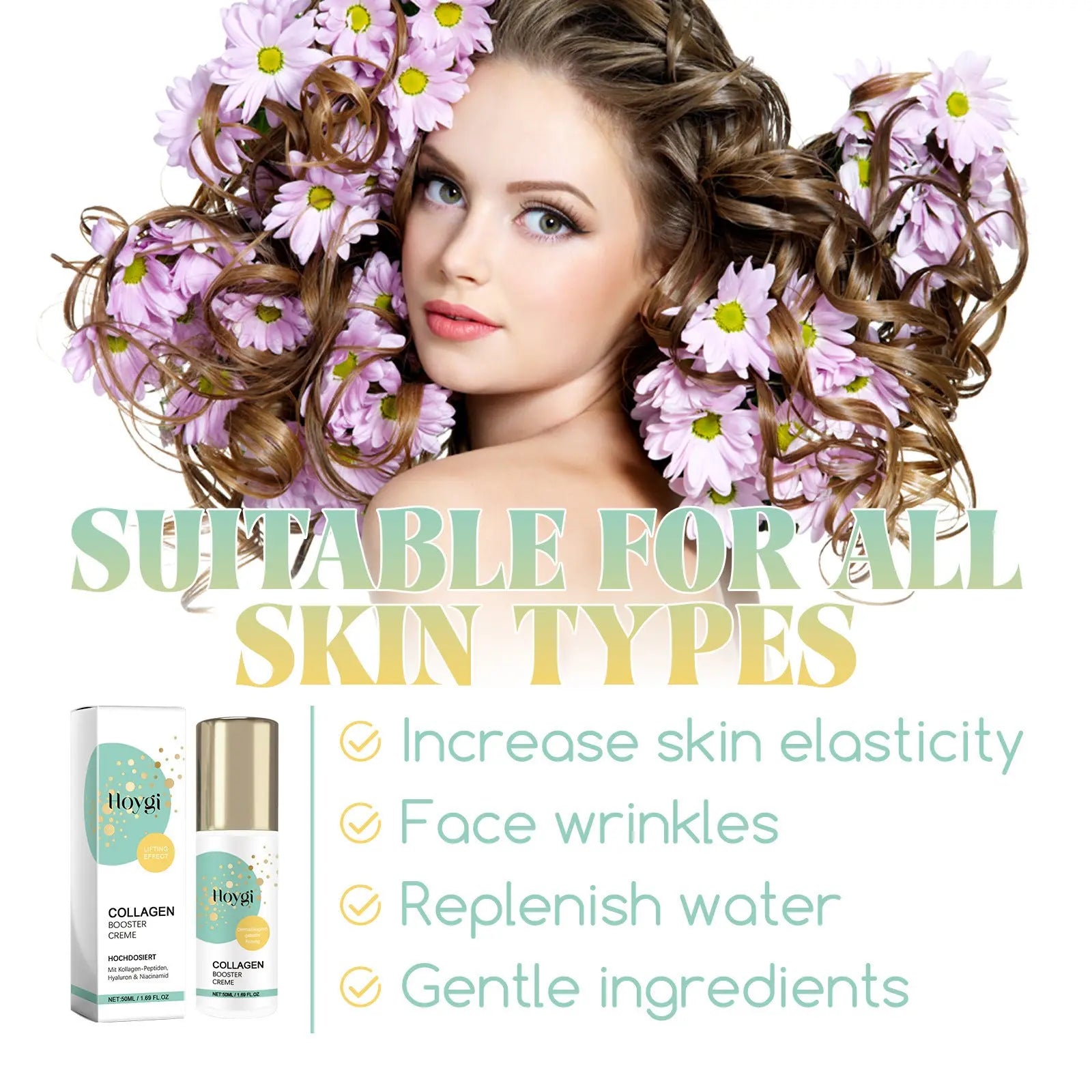Collagen Cream Skin Care Moisturizing Hoygi