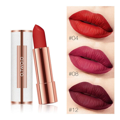 SilkTouch Lip Glow – Moisturizing Satin Lipstick O.TWO.O