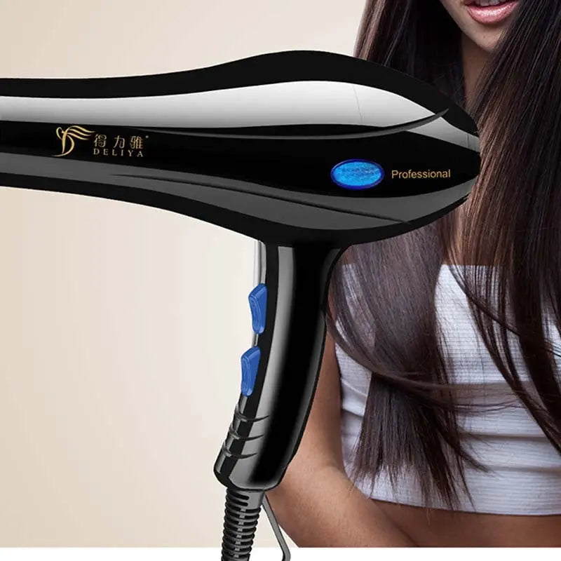 Home Hairdressing High-Power Blue Light Negative Ion Hair Dryer Trendarium