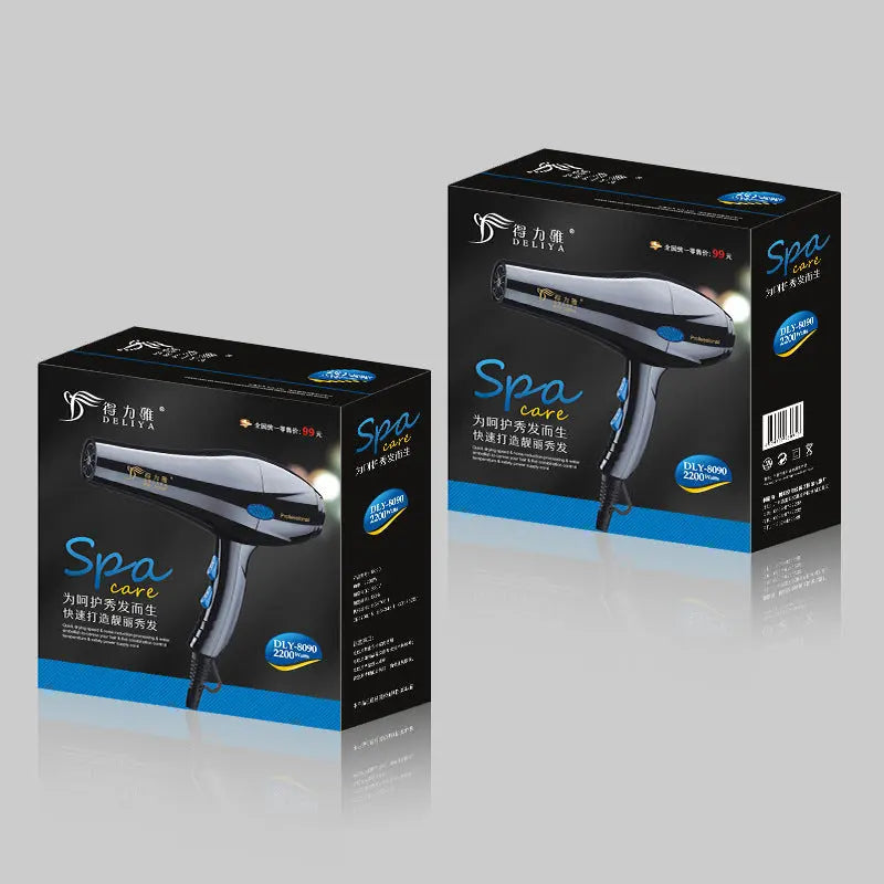 Home Hairdressing High-Power Blue Light Negative Ion Hair Dryer Trendarium
