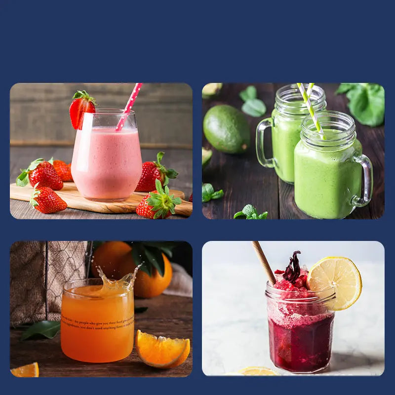 SmoothieGo™ – Portable Mini Blender & Juicer Cup Trendarium