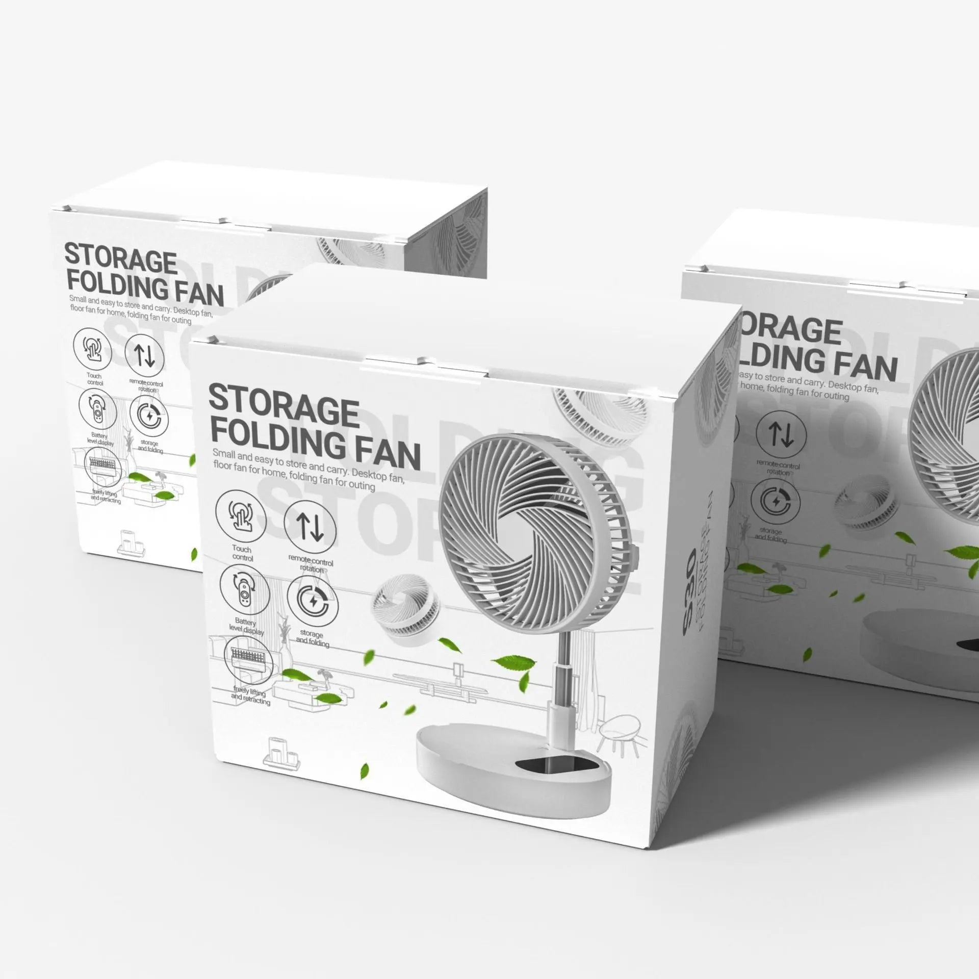 BreezeFlex™ 5000 – Rechargeable Foldable USB Fan Trendarium