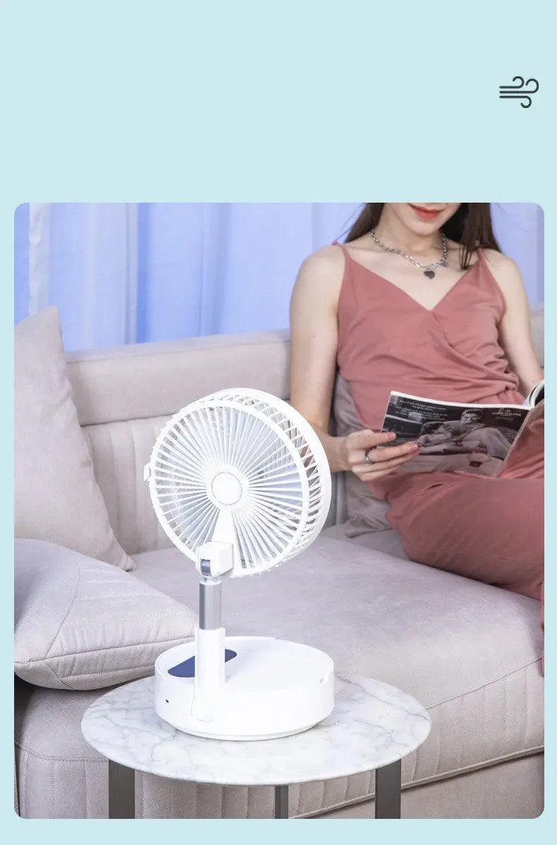 BreezeFlex™ 5000 – Rechargeable Foldable USB Fan Trendarium