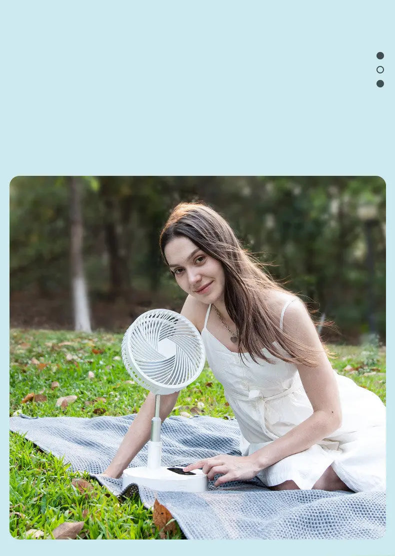BreezeFlex™ 5000 – Rechargeable Foldable USB Fan Trendarium