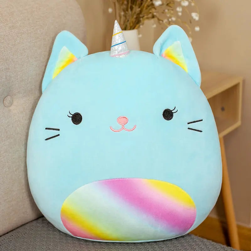 Kawaii Plush Unicorn Pillow - Soft and Adorable for Kids Trendarium