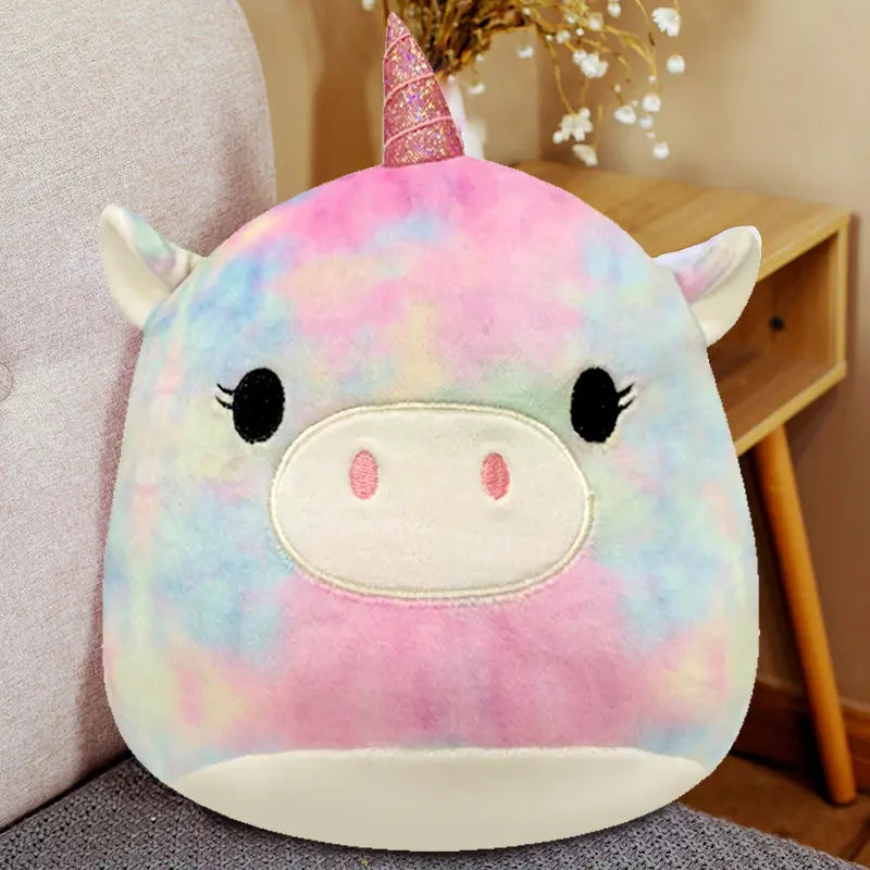 Kawaii Plush Unicorn Pillow - Soft and Adorable for Kids Trendarium