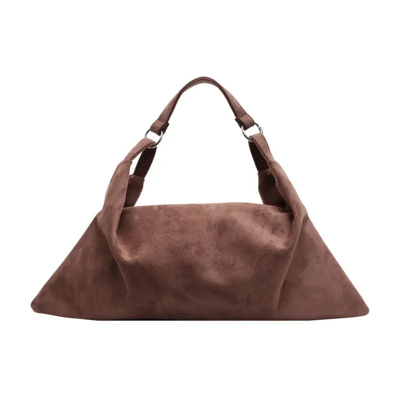 Pu Fabric Portable Shoulder Bag Versatile Simple Messenger Bag Trendarium