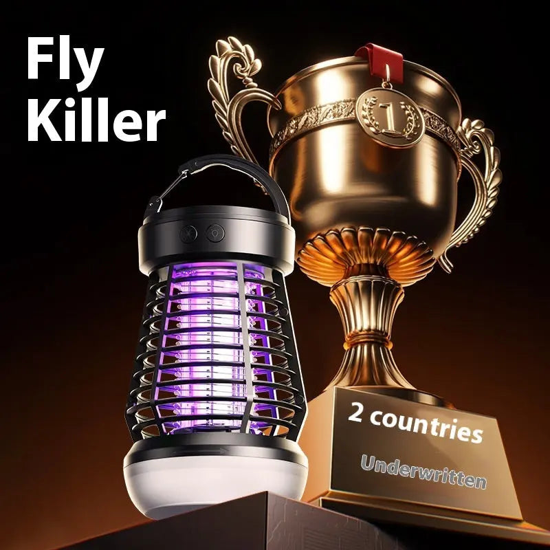 BuzzShield™ 3-in-1 Fly Trap & Camping Light Trendarium