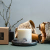 Hand-made Soy Wax Candle with Birch Scent