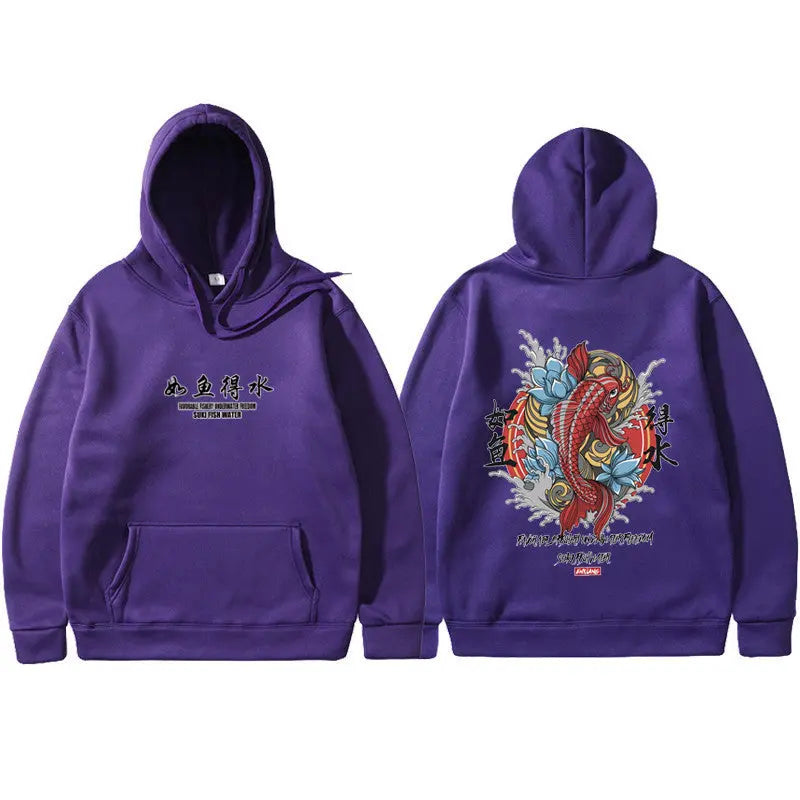 Koi Blaze Ukiyoe Streetwear Trendarium