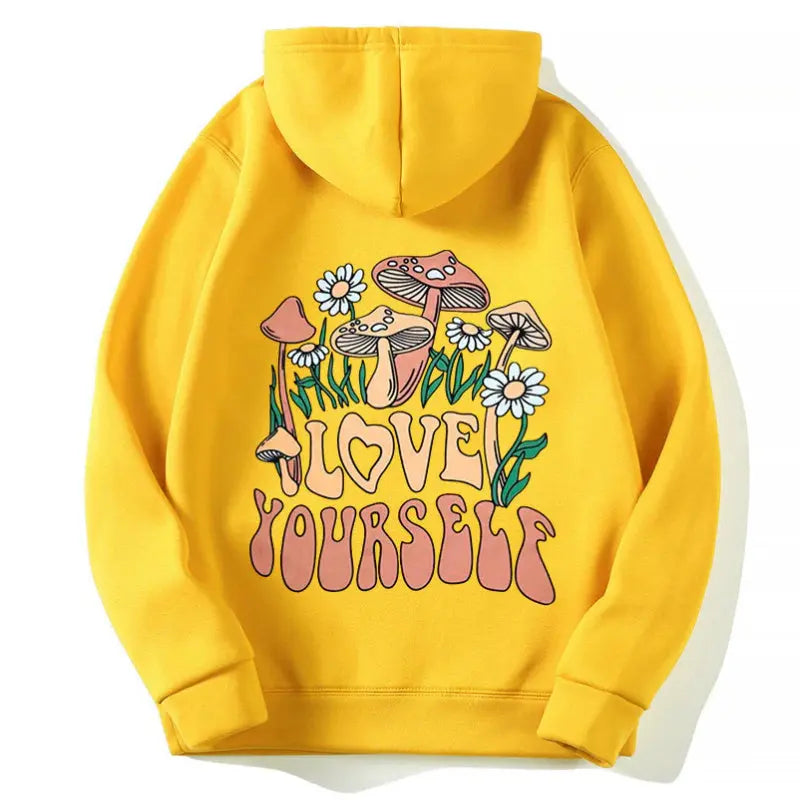 CozyMood ‘Smile’ Print Hoodie Trendarium
