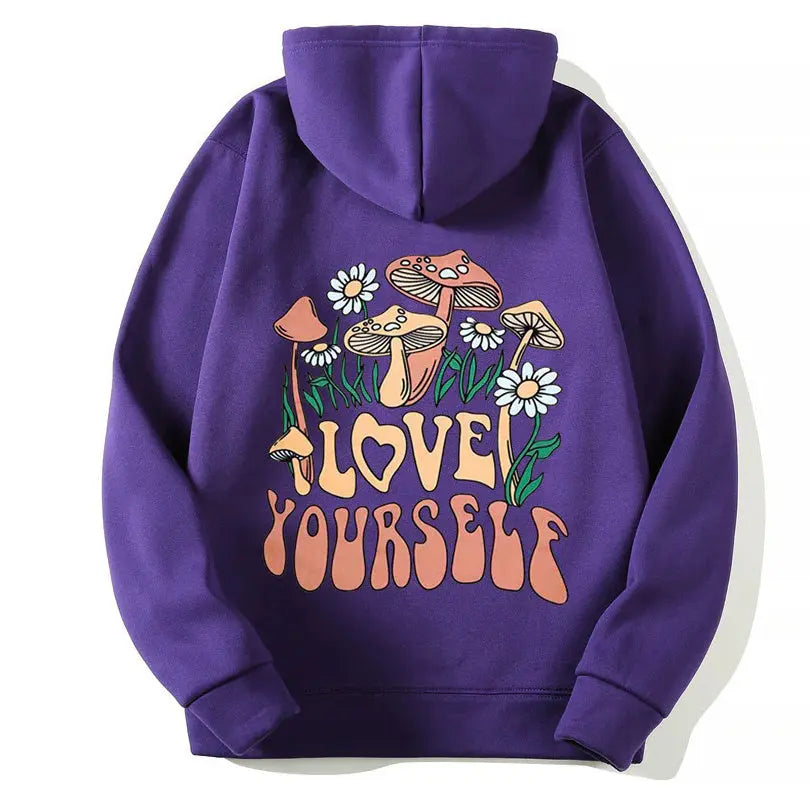 CozyMood ‘Smile’ Print Hoodie Trendarium