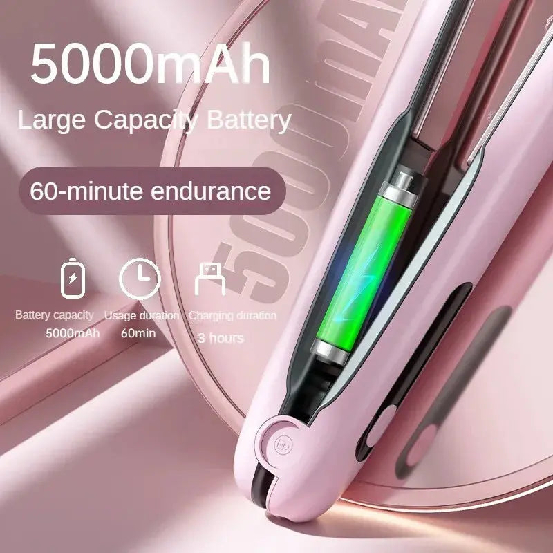 USB Rechargeable Hair Iron Trendarium