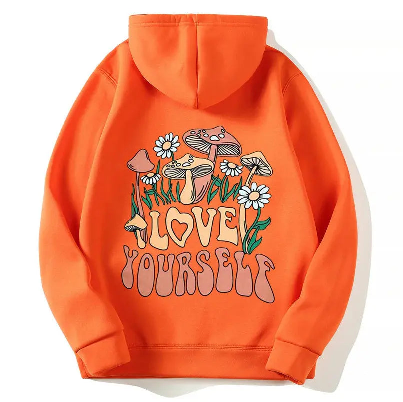 CozyMood ‘Smile’ Print Hoodie Trendarium
