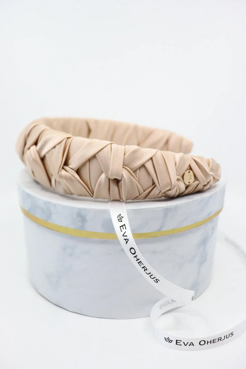 Mulberry Silk Knotted Headband Jenna