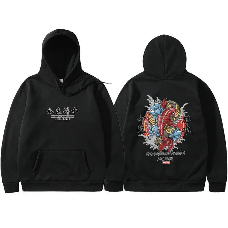 Koi Blaze Ukiyoe Streetwear Trendarium