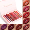 Velvet Kiss™ – 12-Piece Waterproof Matte Lipstick Collection CmaaDu