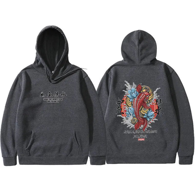 Koi Blaze Ukiyoe Streetwear Trendarium
