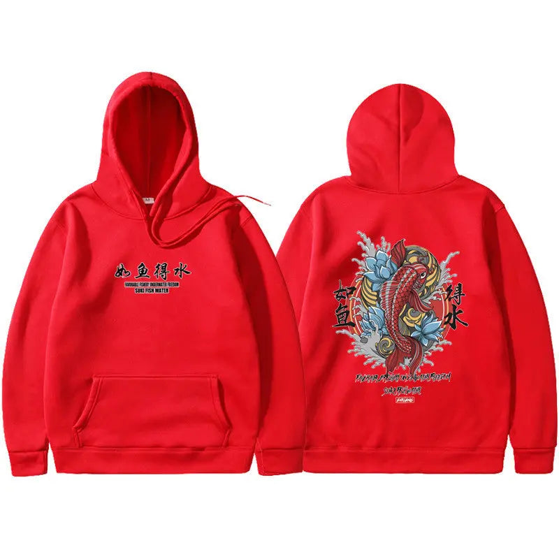 Koi Blaze Ukiyoe Streetwear Trendarium
