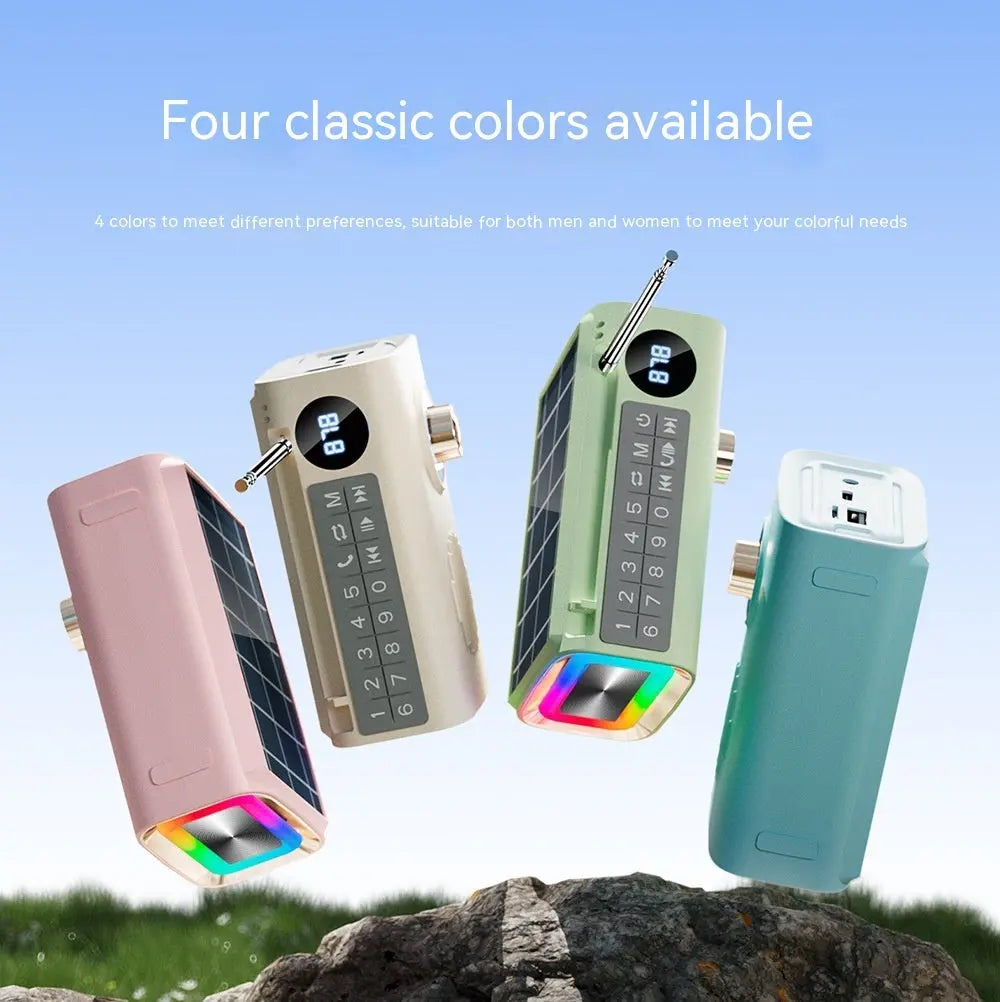 Bluetooth Audio Card U Disk Radio Portable Trendarium