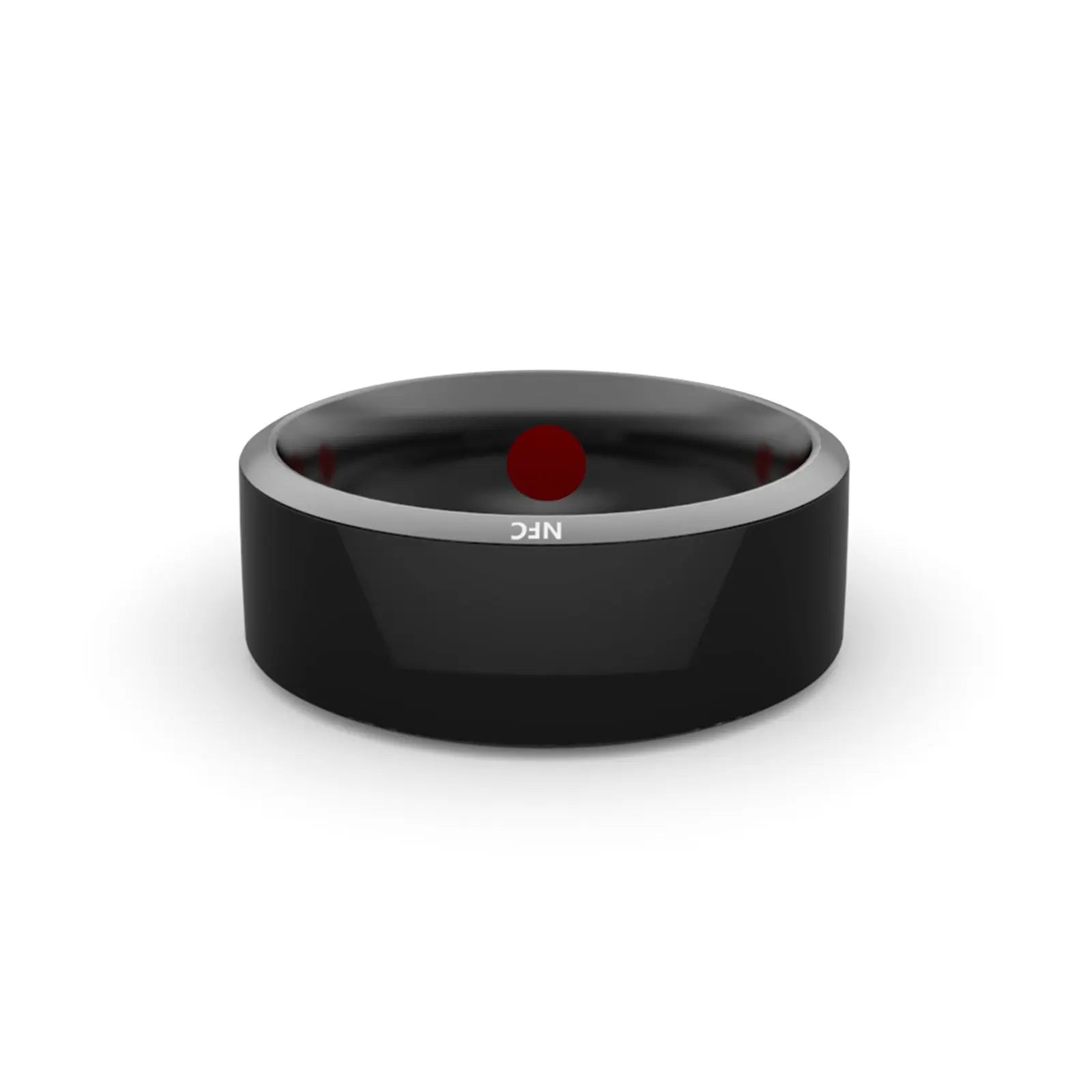 Smart Ring Wearable Device Multifunctional Black High-tech Trendarium