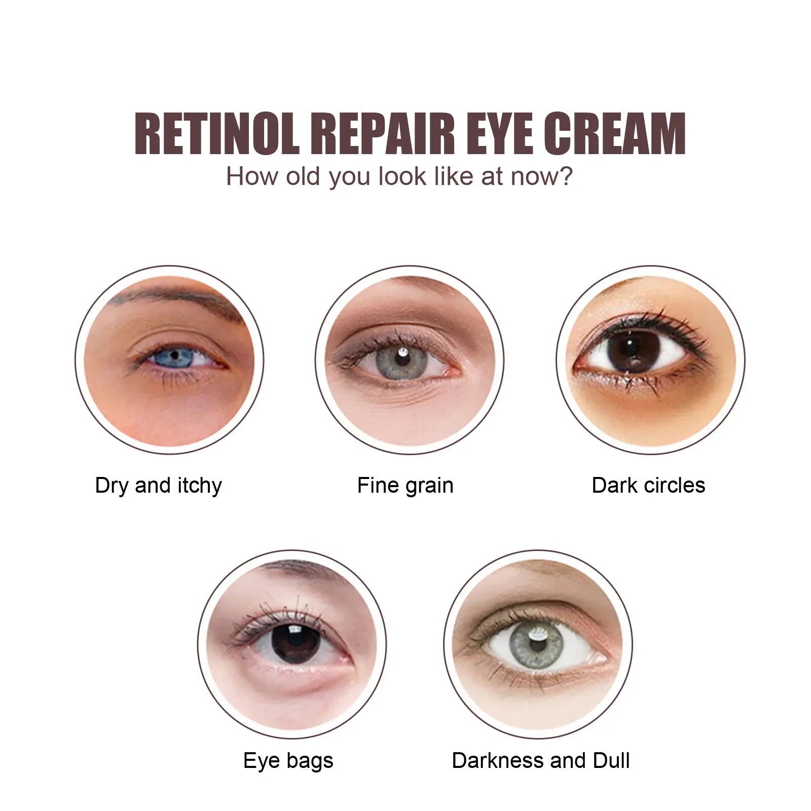 Retinol Eye Cream Moisturizing Application Hoygi