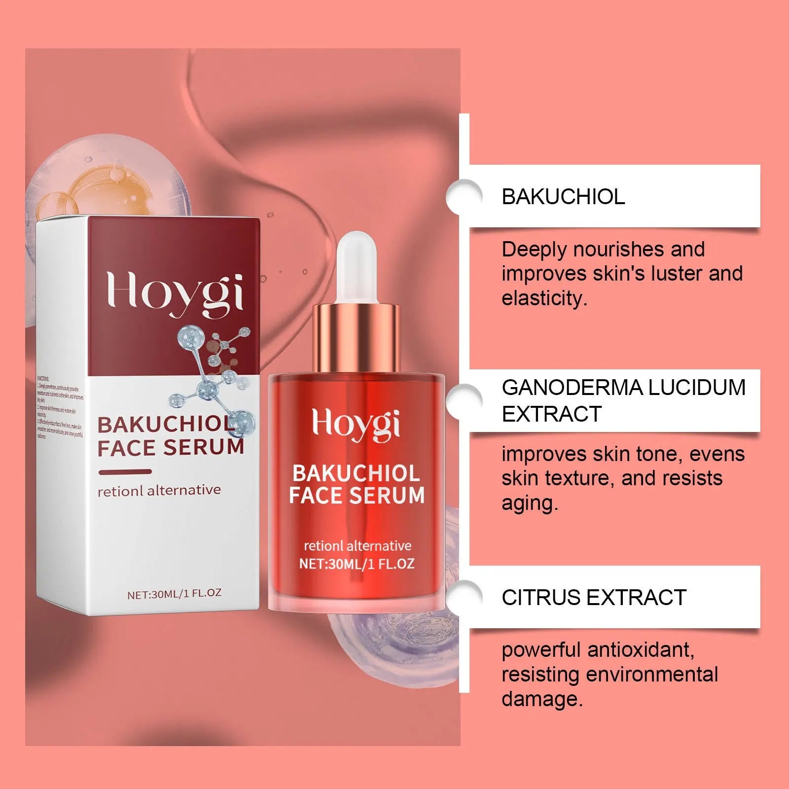 Facial Care Solution Gently Moisturizes Skin Hoygi