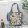 Versatile Large Capacity Floral Canvas Crossbody Shoulder Bag Trendarium