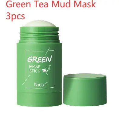 Detox & Glow Green Tea Mask – Anti-Acne & Pore Refining Nicor