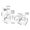 2in1 Kitchen Tower / Table & Chair