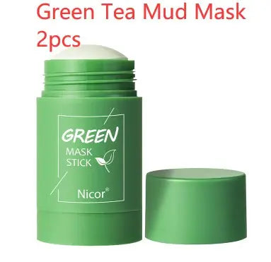 Detox & Glow Green Tea Mask – Anti-Acne & Pore Refining Nicor