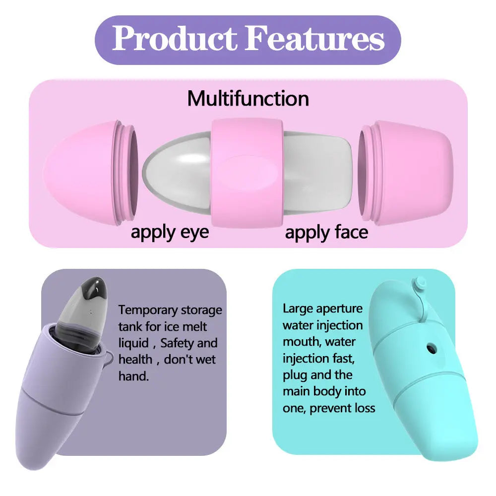 Silicone Ice Face Roller Trendarium