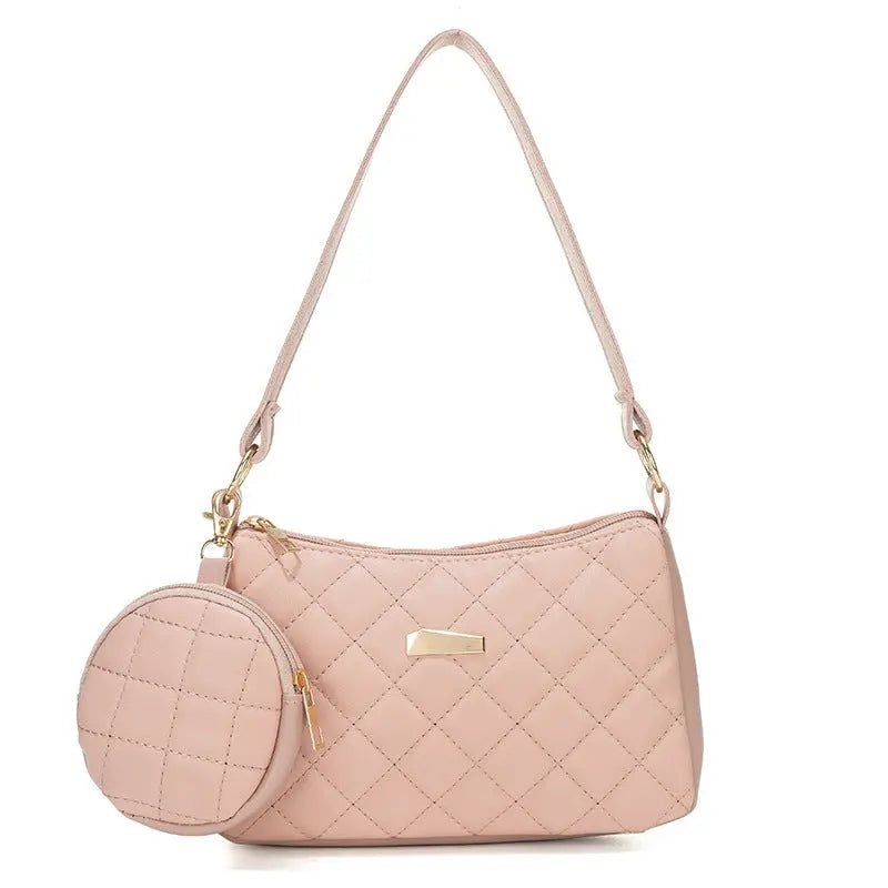 Quilted Elegance Shoulder Bag Trendarium