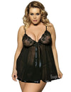 VelvetDream Plus Size Nightdress Trendarium
