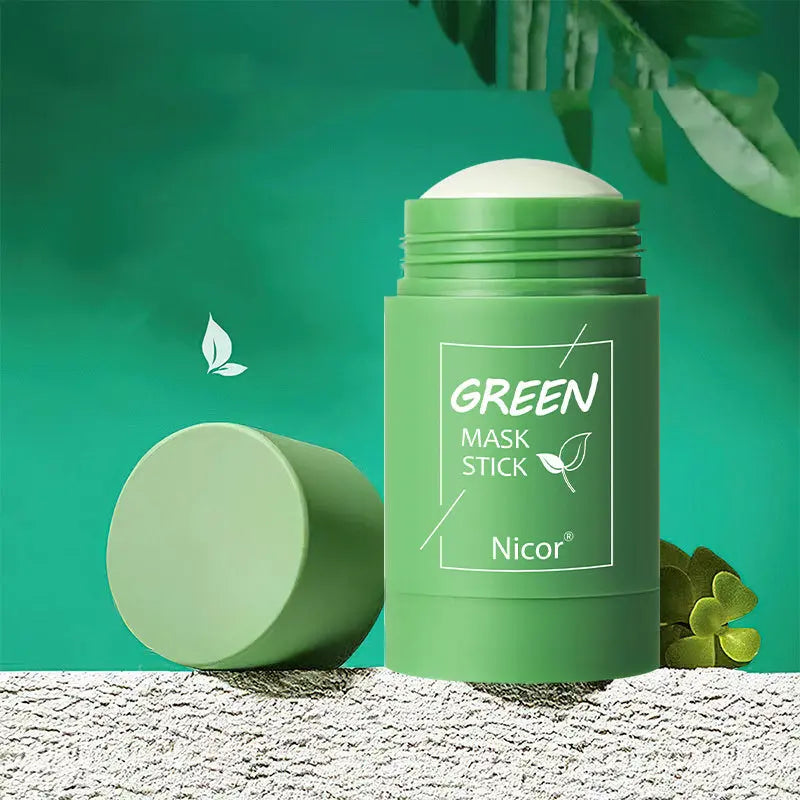Detox & Glow Green Tea Mask – Anti-Acne & Pore Refining Nicor