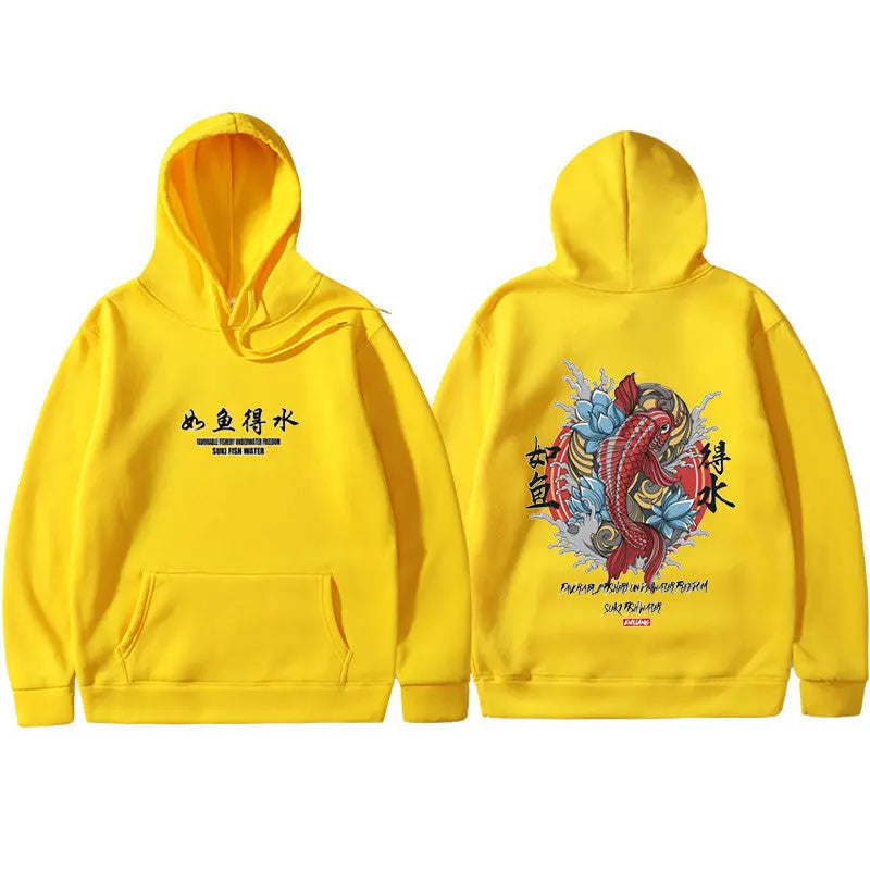 Koi Blaze Ukiyoe Streetwear Trendarium
