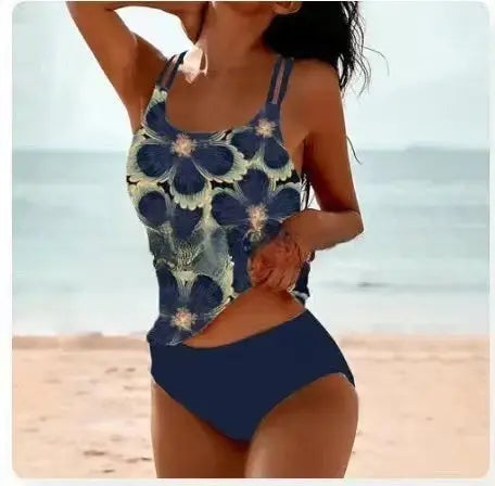 Sunset Retro High-Waist Set Trendarium